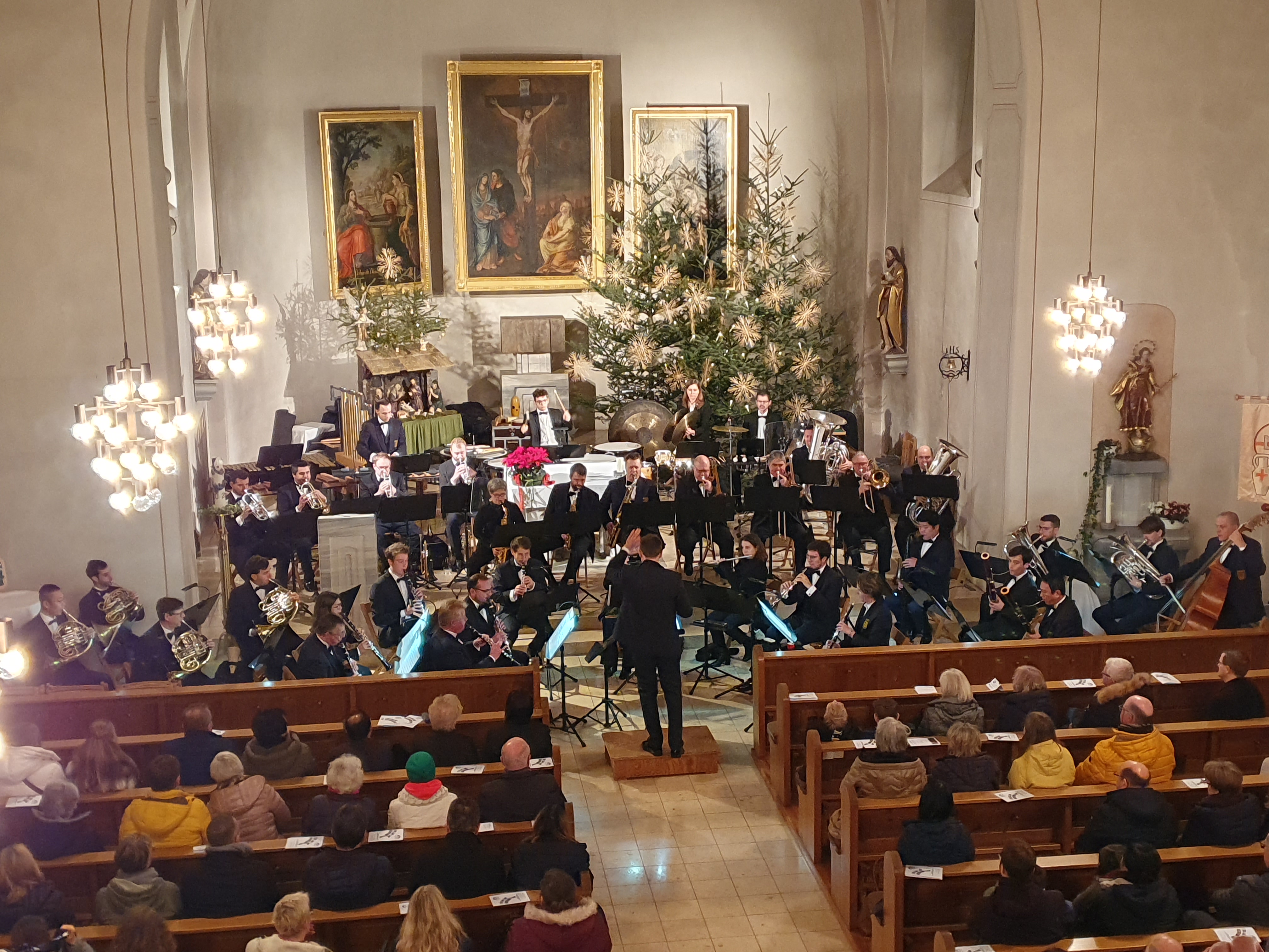 Das LPO BW beim Benefizkonzert in Binsdorf