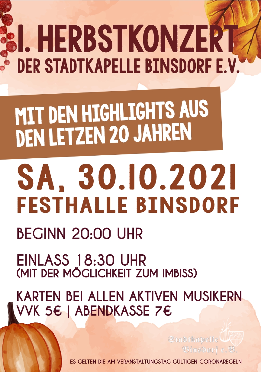 Herbstkonzert 2021