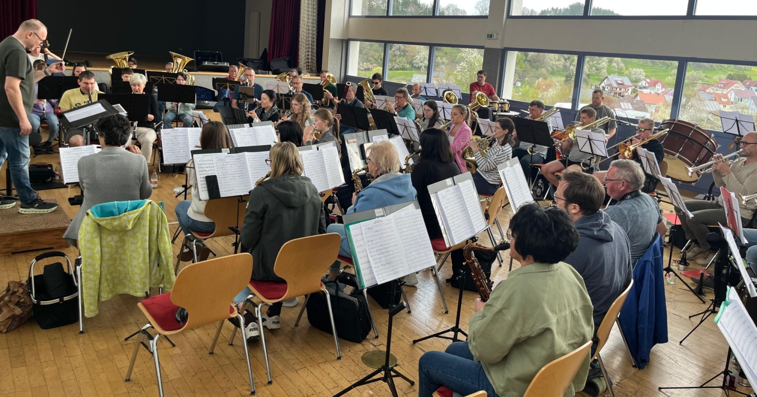 Probe-Wochenende für's Frühjahrskonzert Bild2